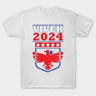 Vivek Ramaswamy 2024 - A New Wave in Presidential Politics T-Shirt